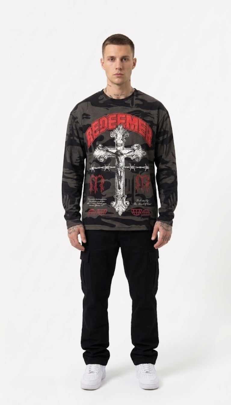 Longsleeve Mimetica "Redeemer"