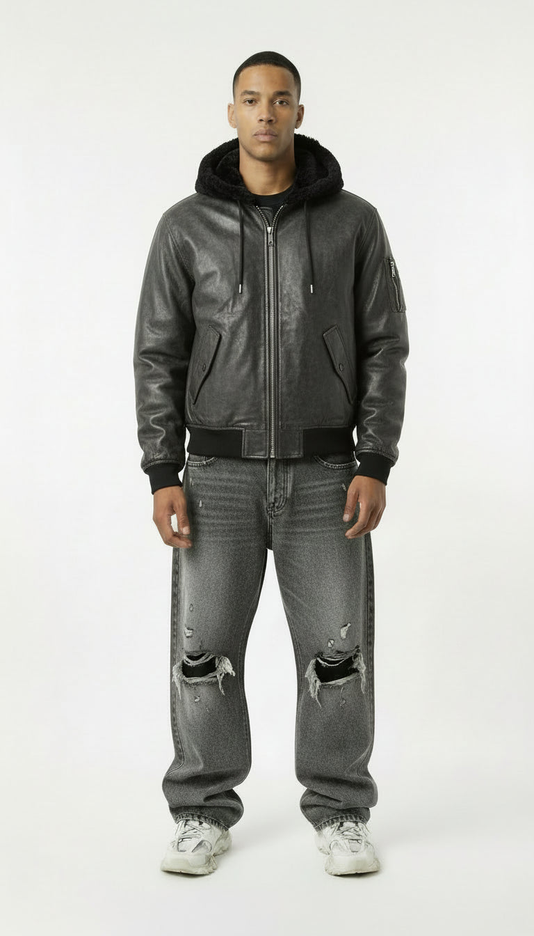 Giacca Pelliccia Reversibile