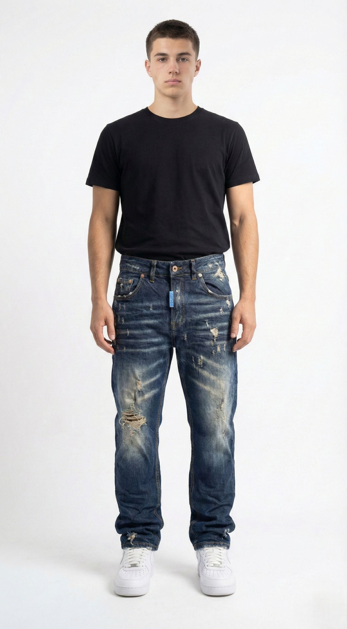 Jeans Baggy Carbon Fade