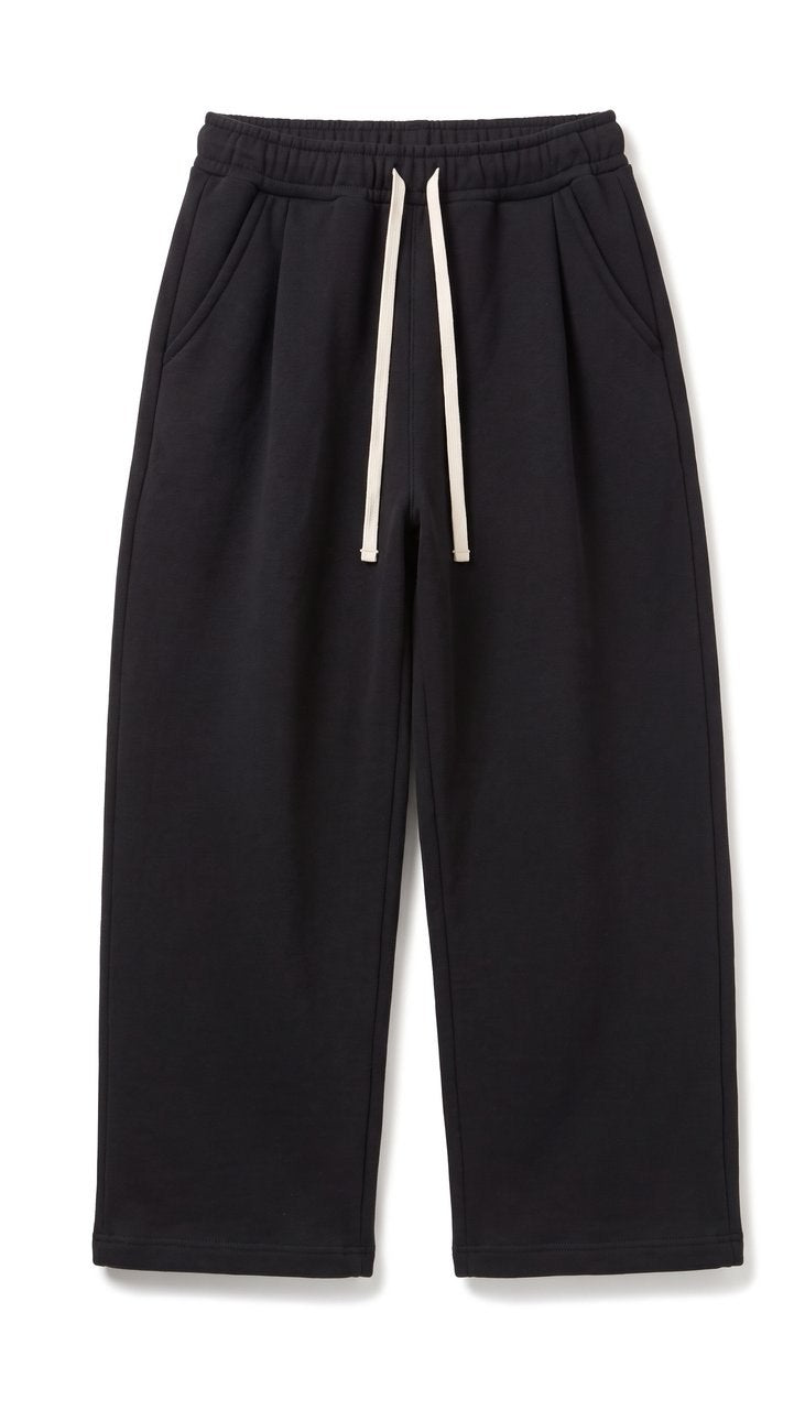 Pantaloni in Felpa Regular con Coulisse a Contrasto