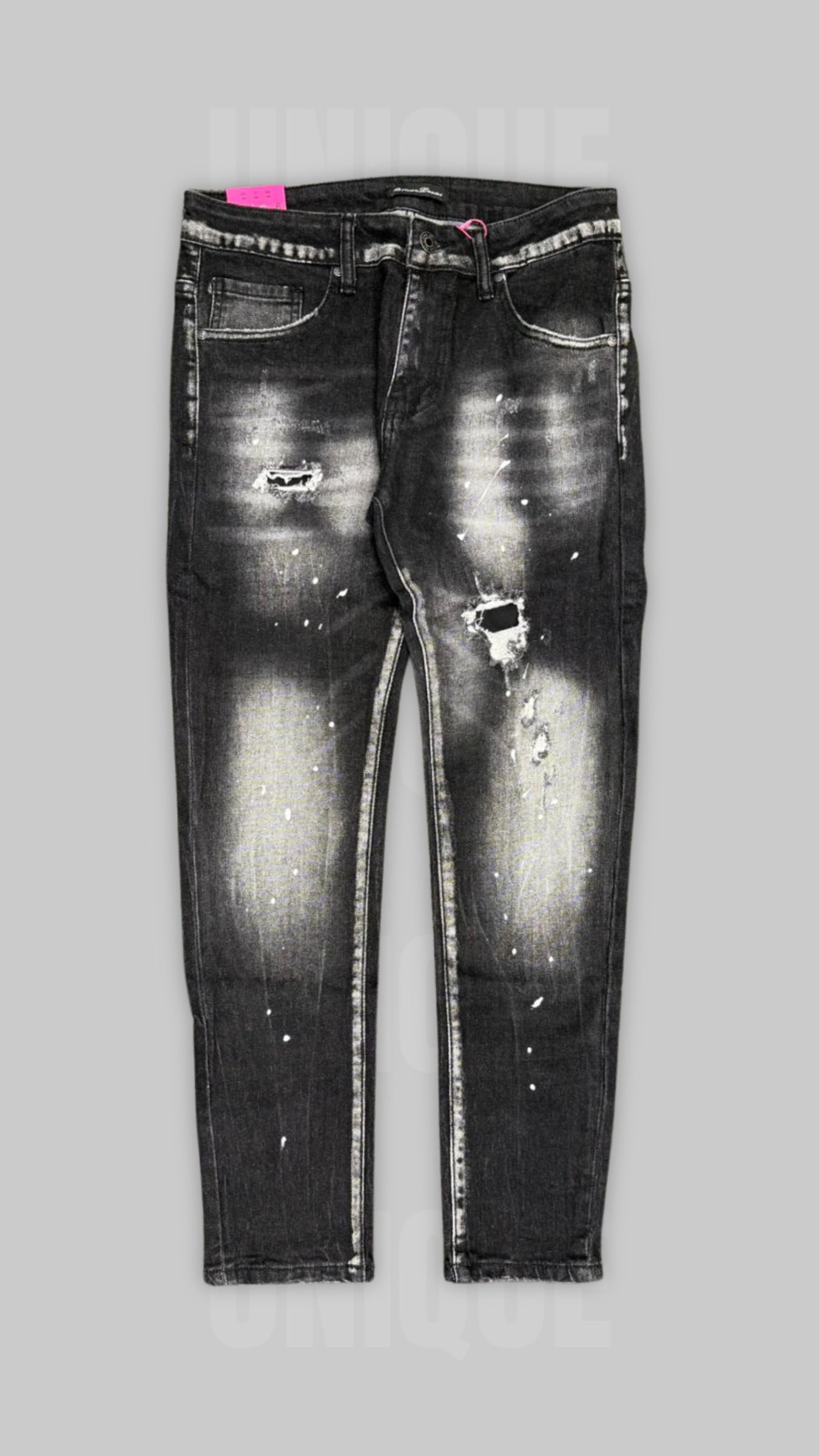 JEANS MOD DS* DISTRESSED NERI