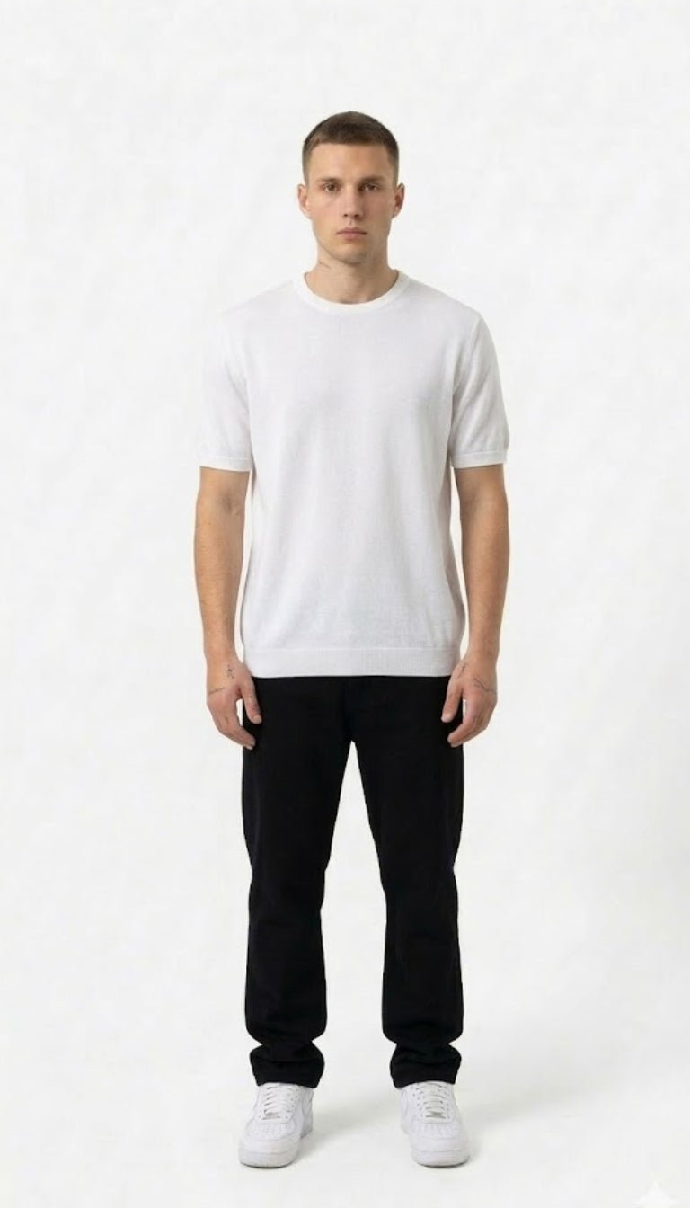 T-Shirt In Filo Basic