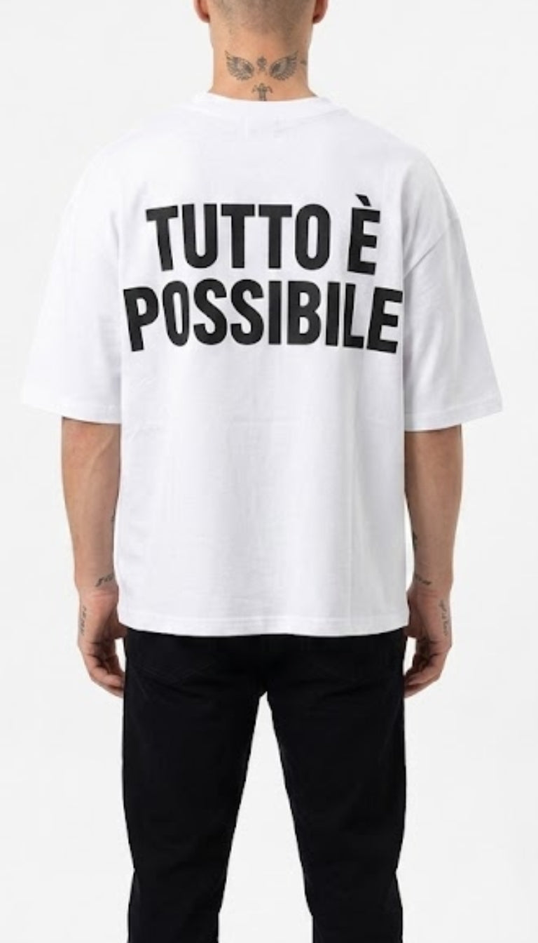 T-Shirt Boxy Premium Stampe