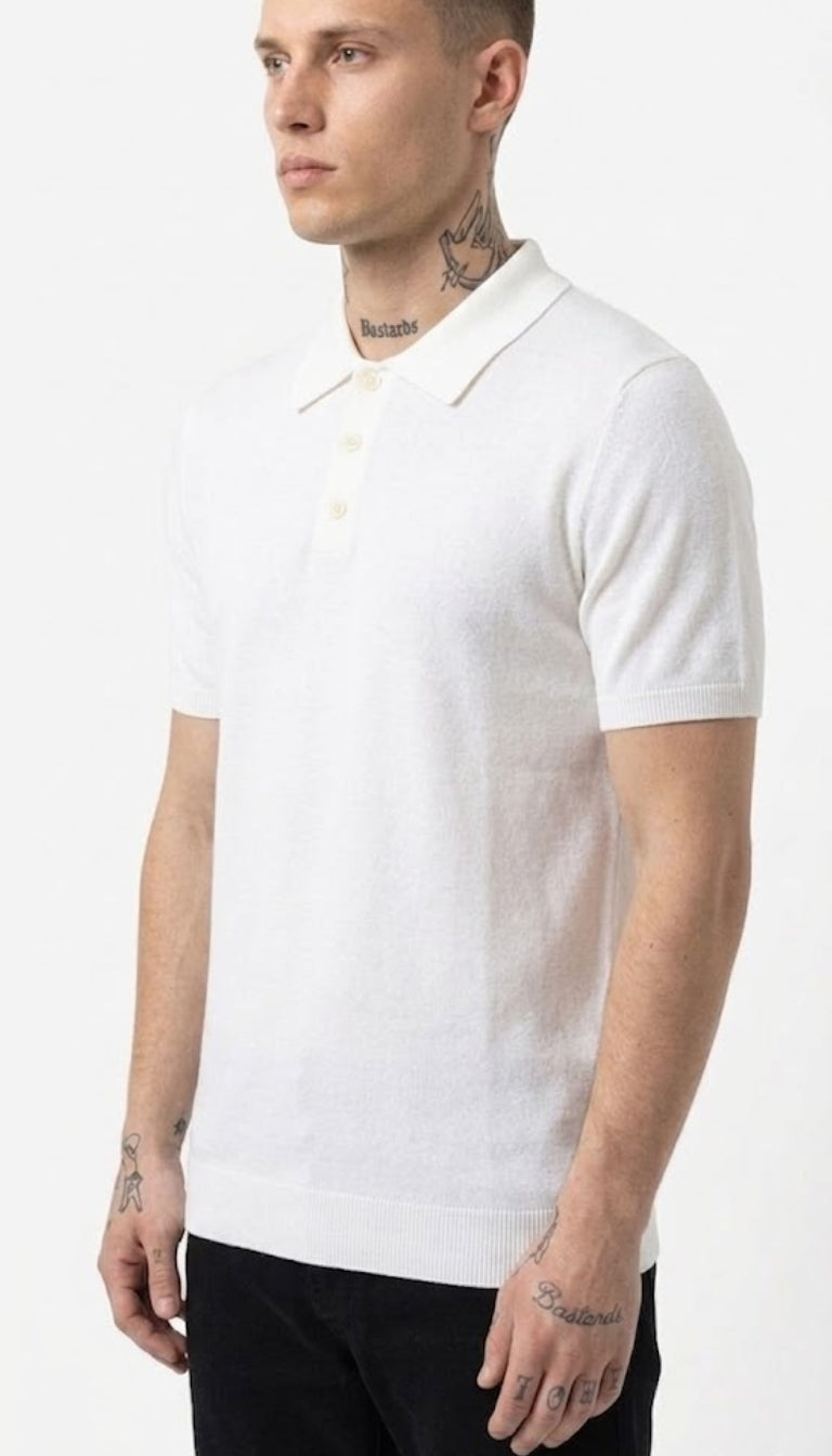 Polo In Filo con Bottoni