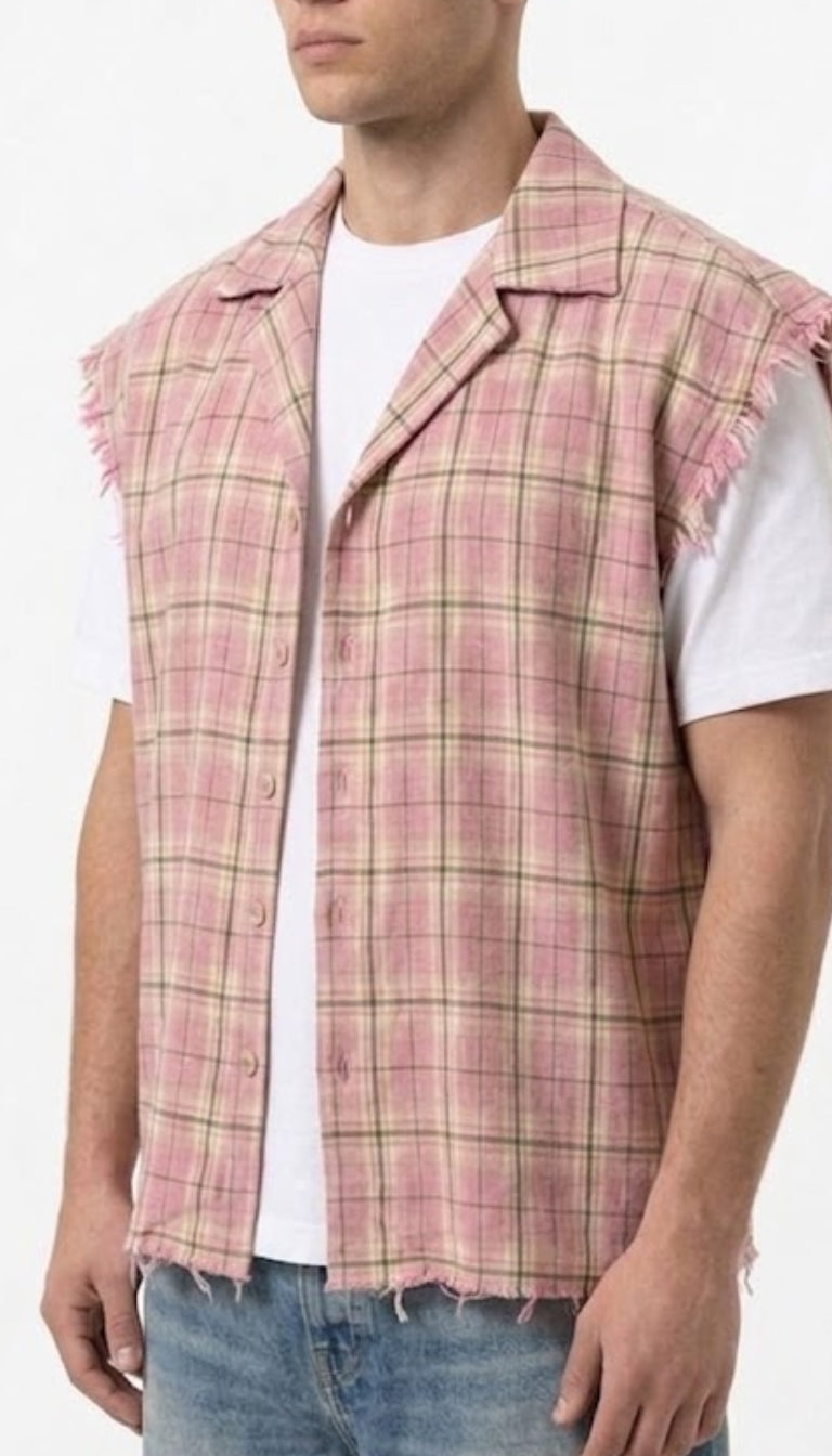 Camicia Checked Muscle