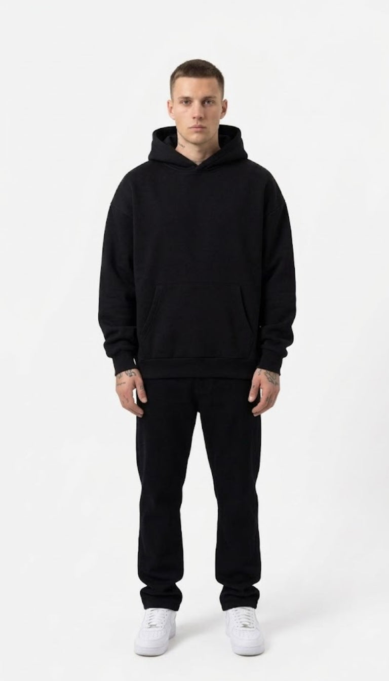 Hoodie motivo a croci gioiello