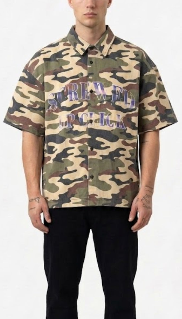 Camicia Urban Camo "Screwed Up"