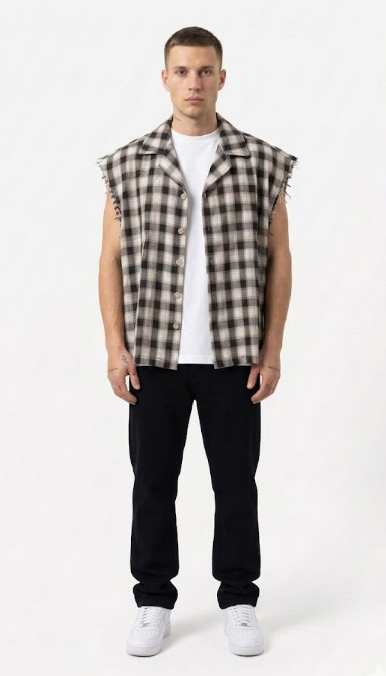 Camicia Checked Muscle