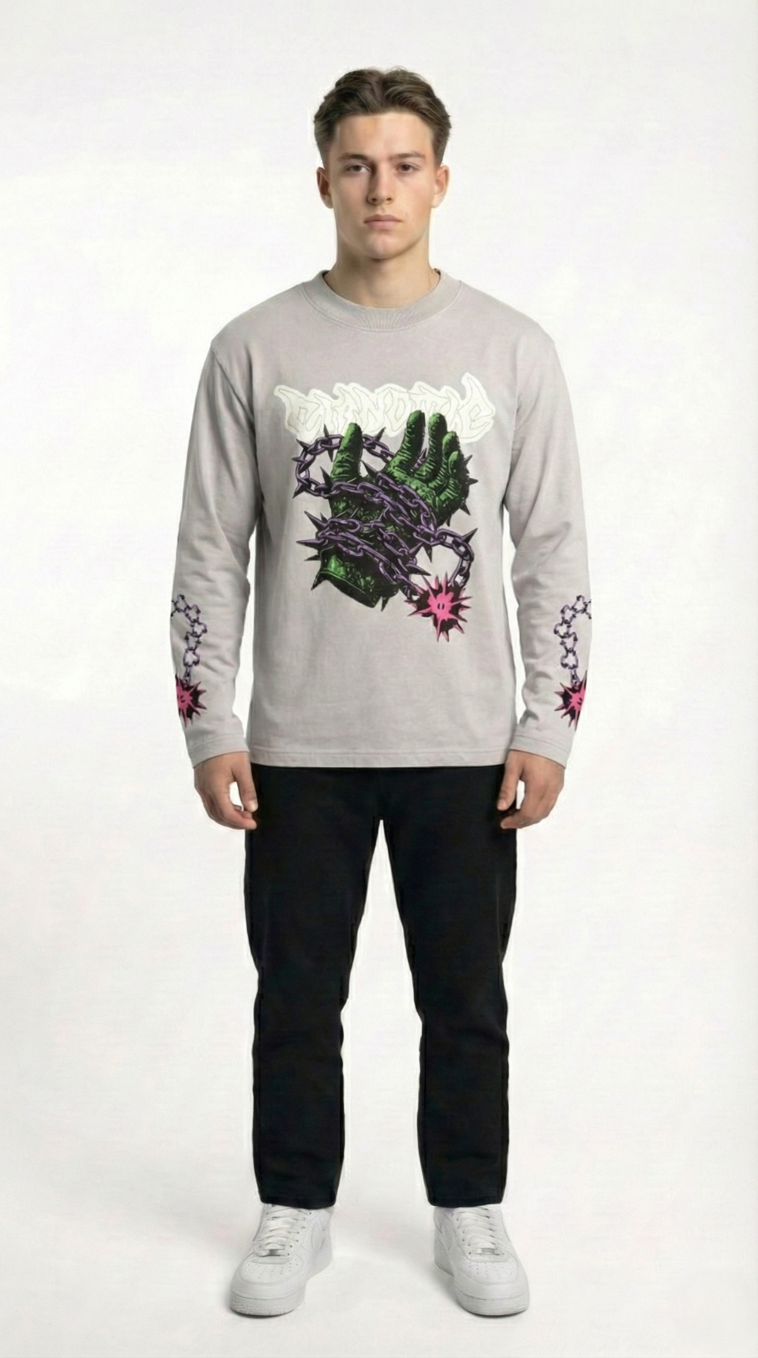 T-Shirt a Maniche Lunghe "Grip"