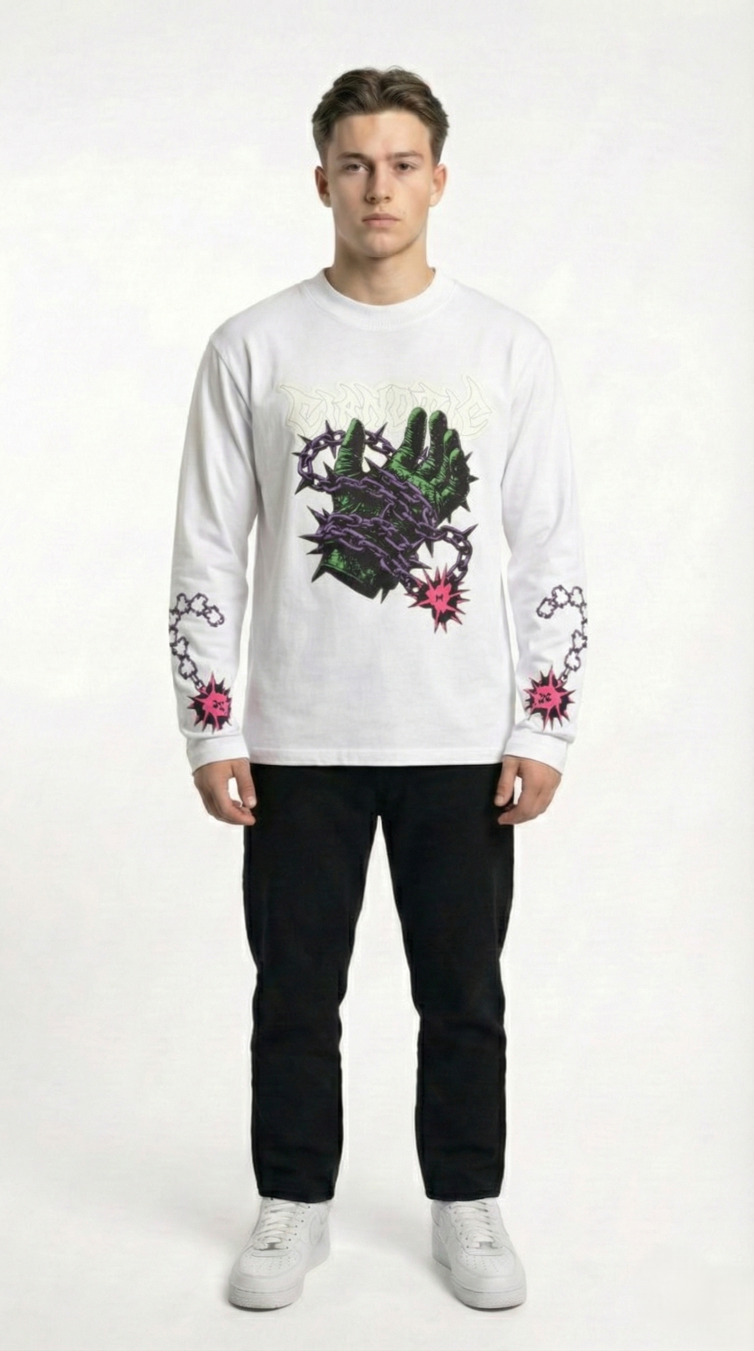 T-Shirt a Maniche Lunghe "Grip"