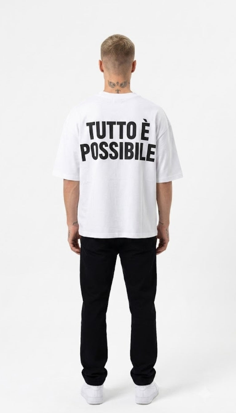 T-Shirt Boxy "Tutto è Possibile"