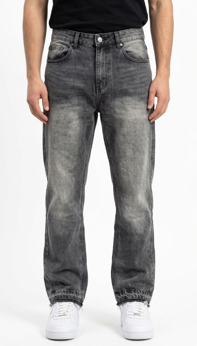 Jeans Flared Grey