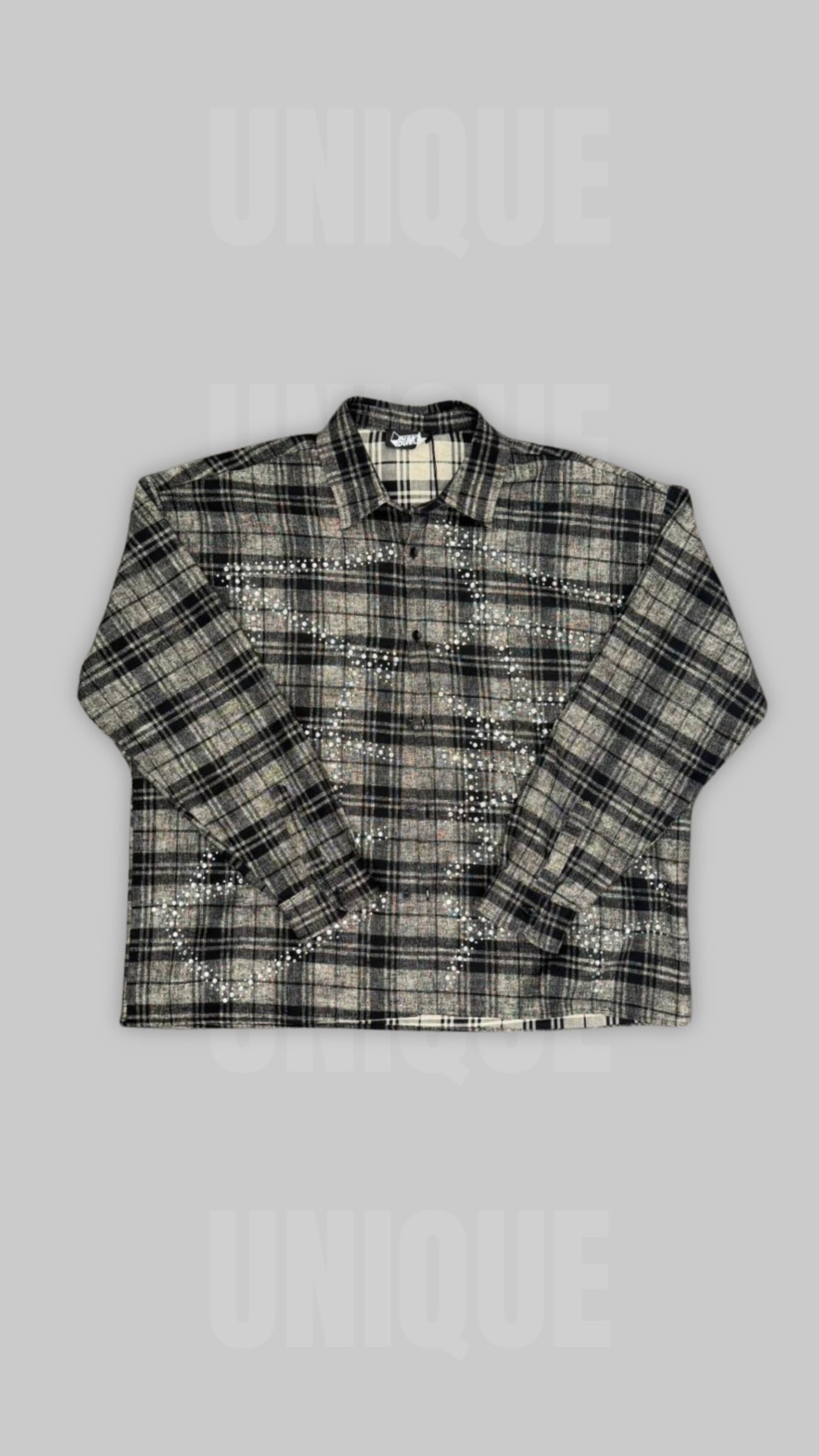 CAMICIA SPIDER STRASS