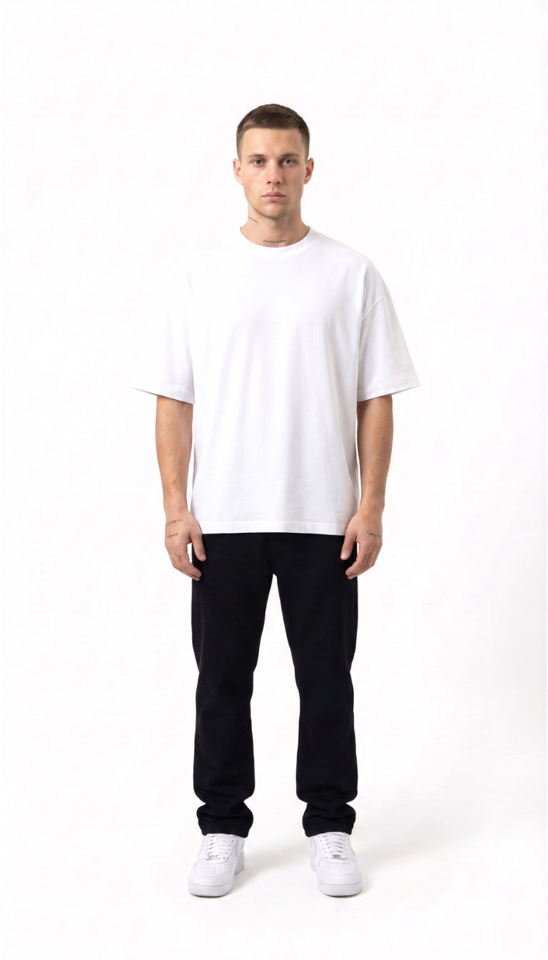 T-shirt Basic Girocollo in Cotone