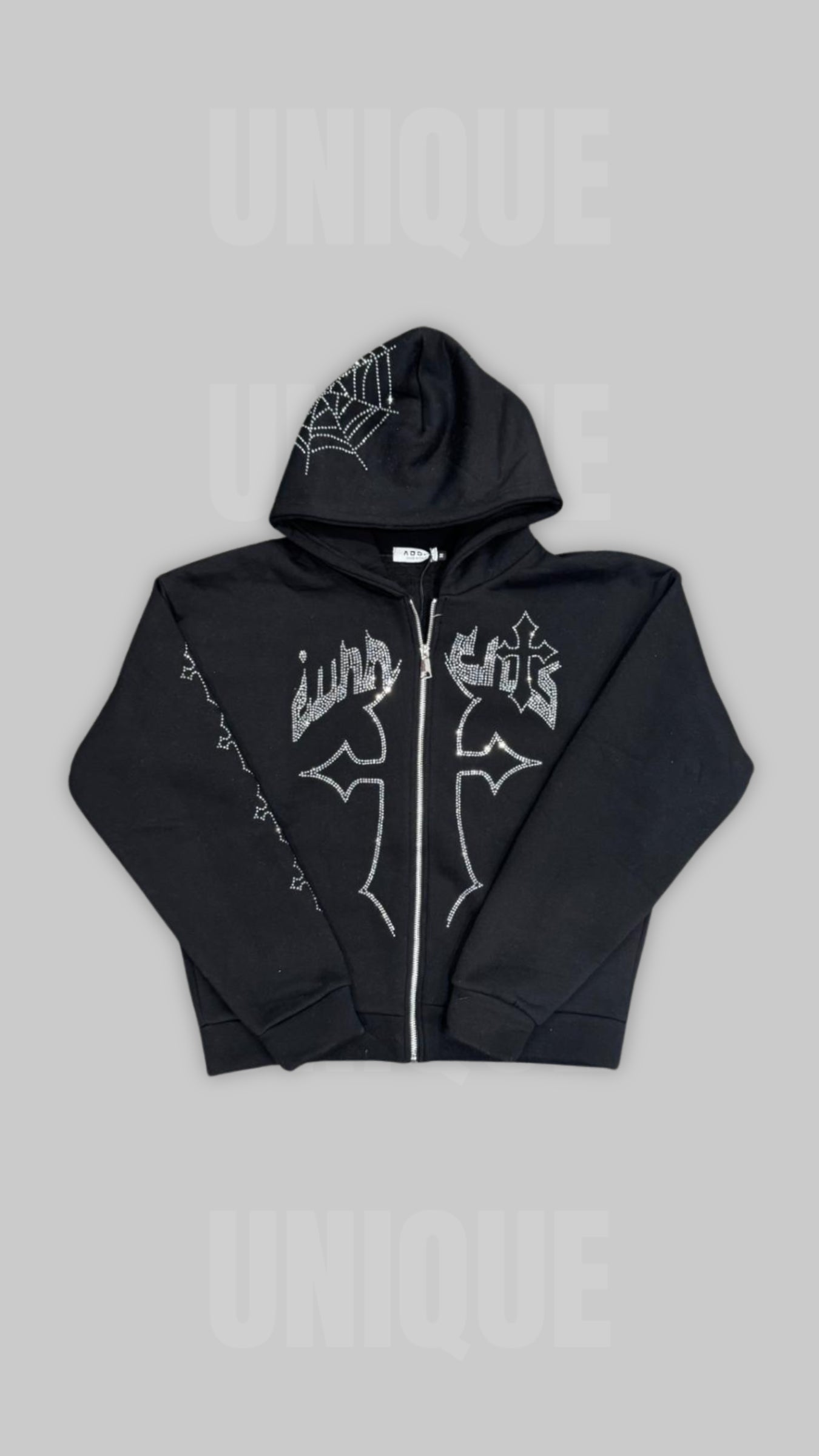 FELPA ZIP CROSS