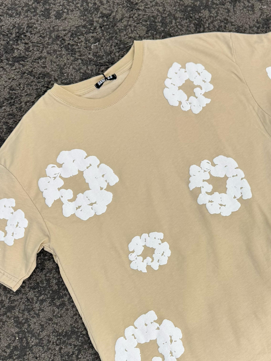 T-SHIRT MOD. DENI* TEAR* BEIGE