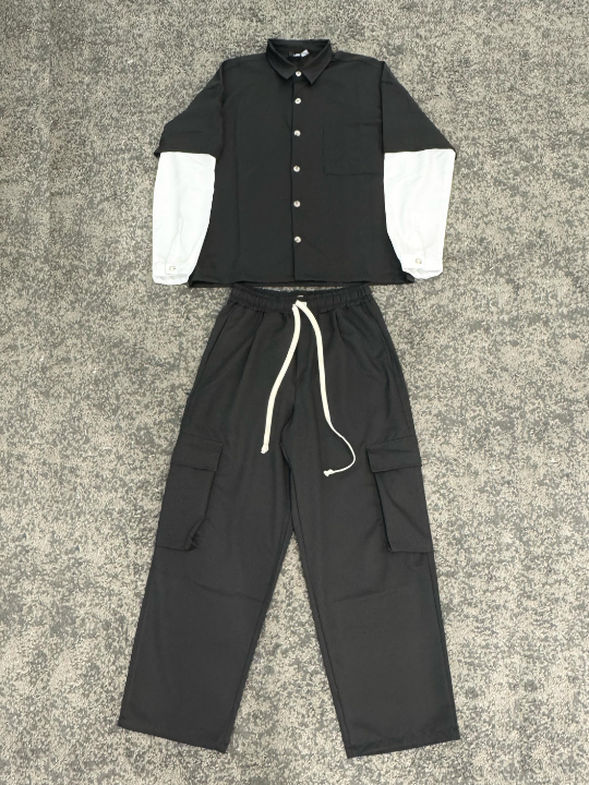 COORDINATO DOUBLE BLACK