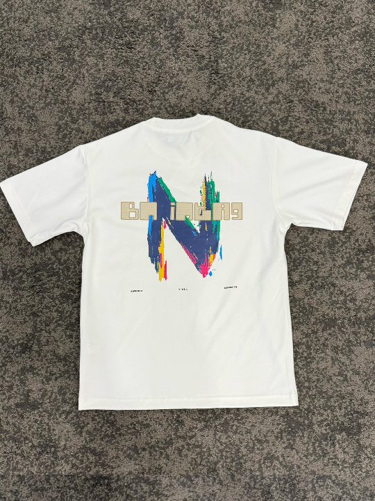 T-SHIRT MOD. BARR* WHITE