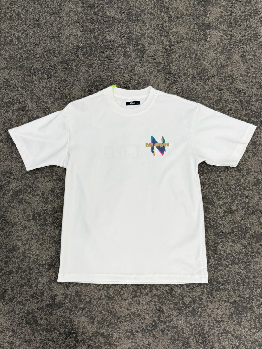 T-SHIRT MOD. BARR* WHITE