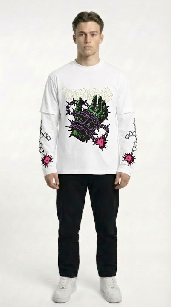 T-Shirt a Maniche Lunghe "Grip"