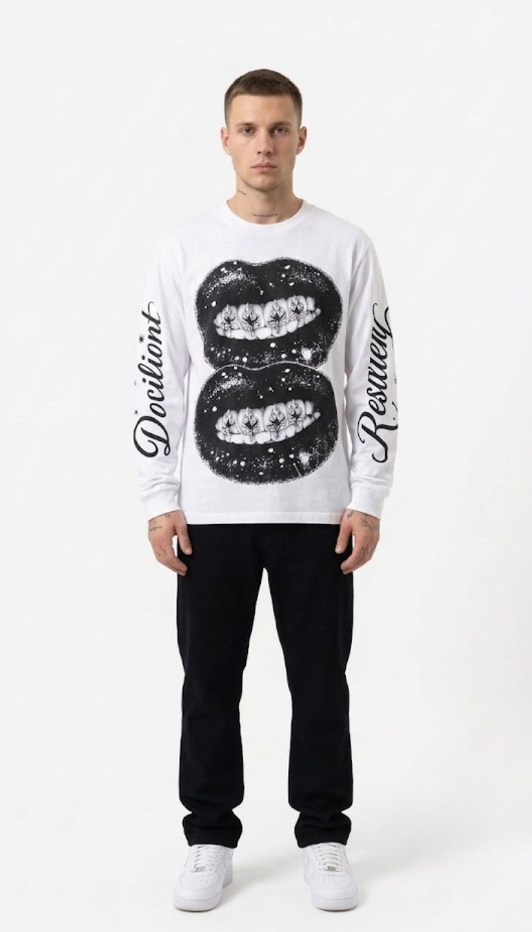Longsleeve Lips Gioiello