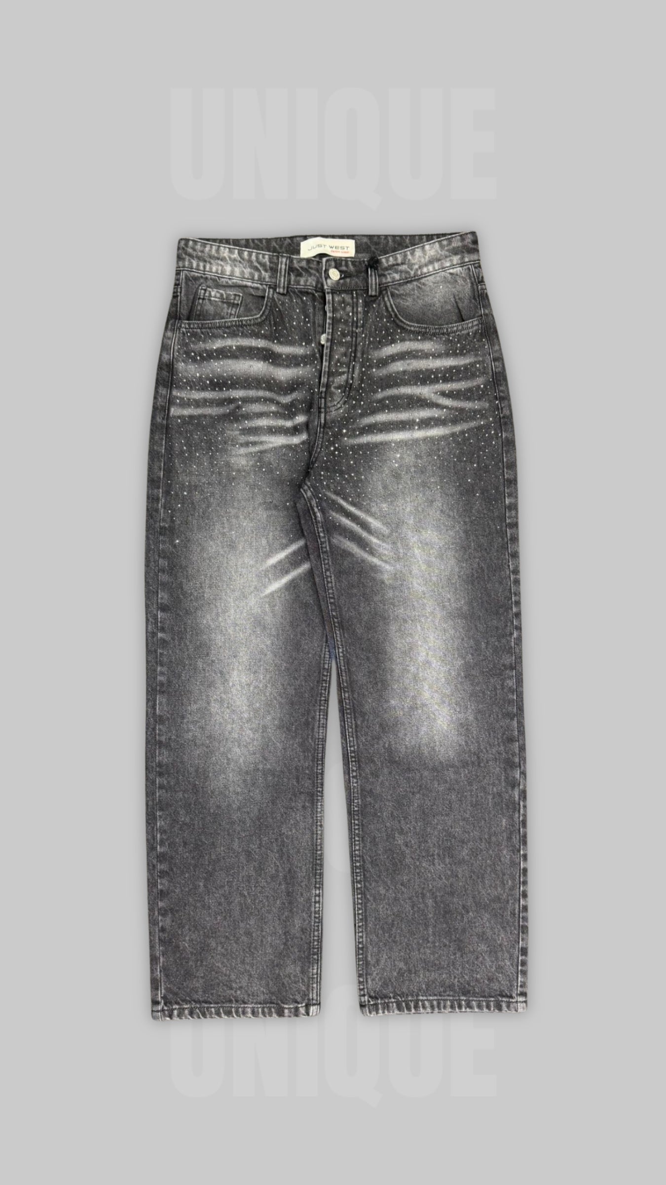 JEANS DIAMOND DARK GREY