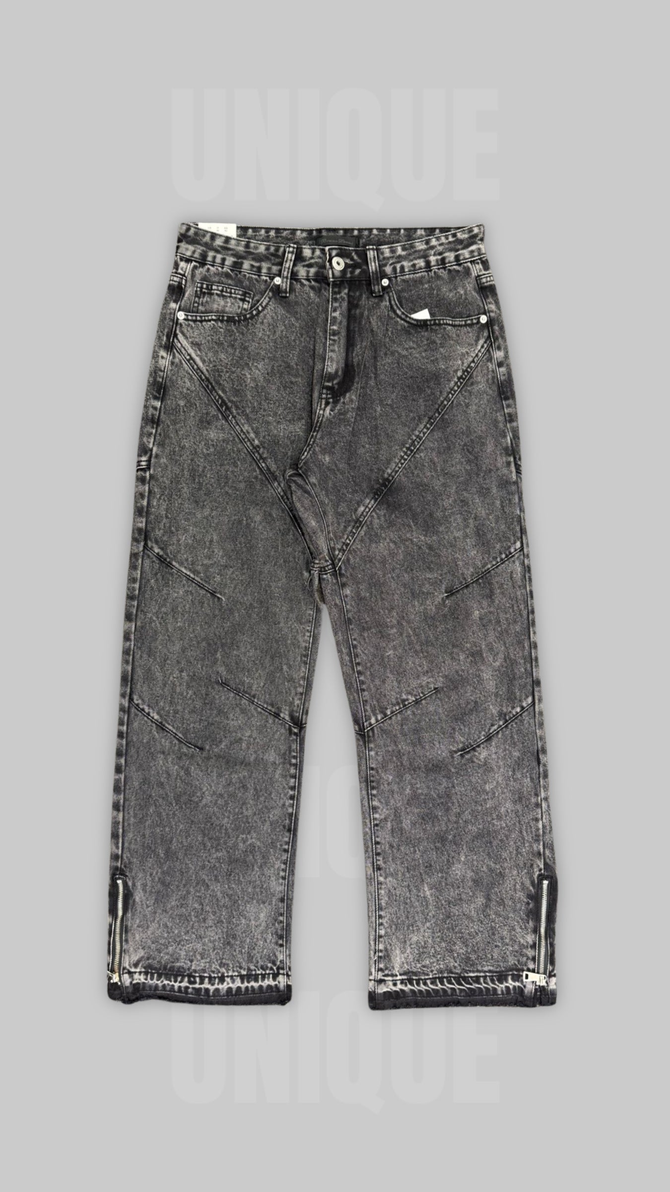 JEANS BAGGY BLACK WASH
