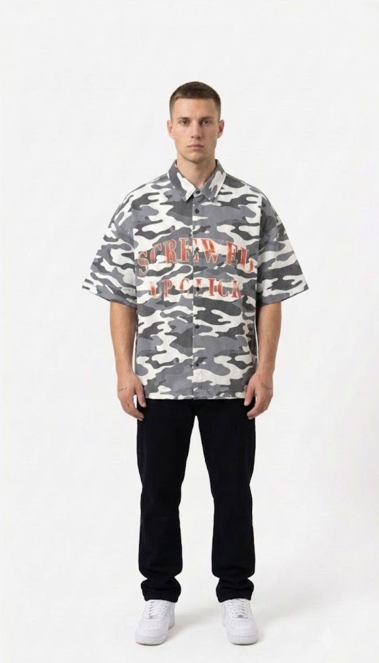 Camicia Urban Camo "Screwed Up"