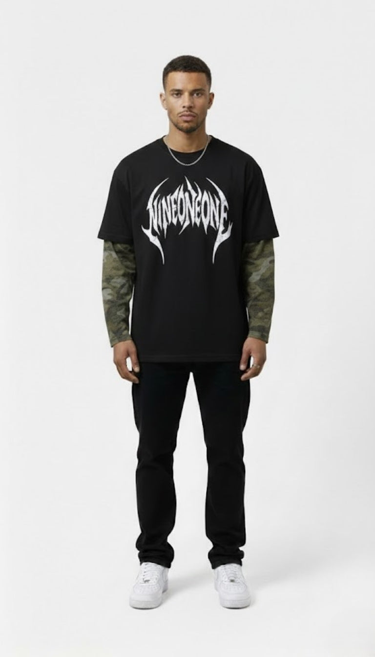 Long-Sleeve Double Camo Diamond
