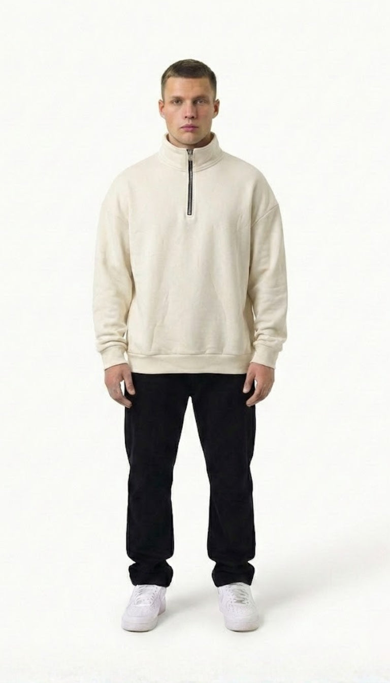 Felpa Half Zip