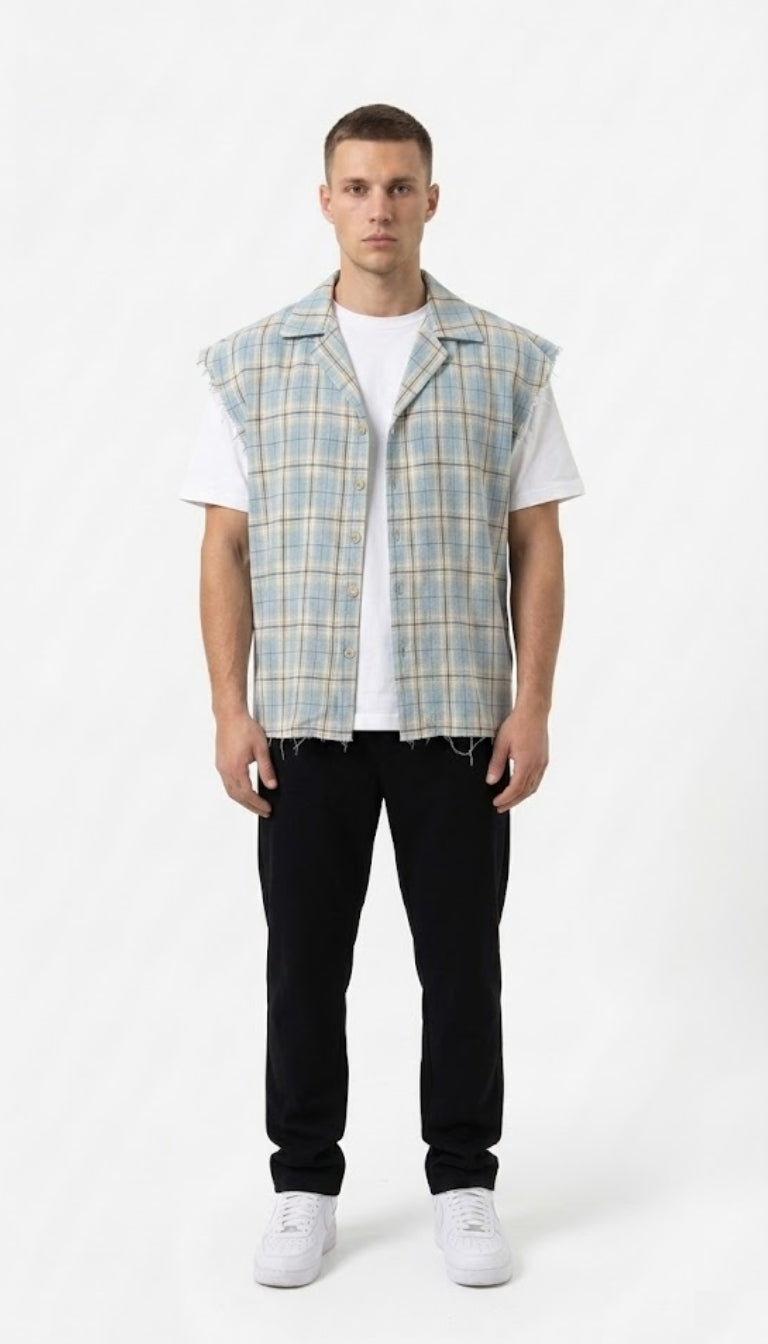 Camicia Checked Muscle