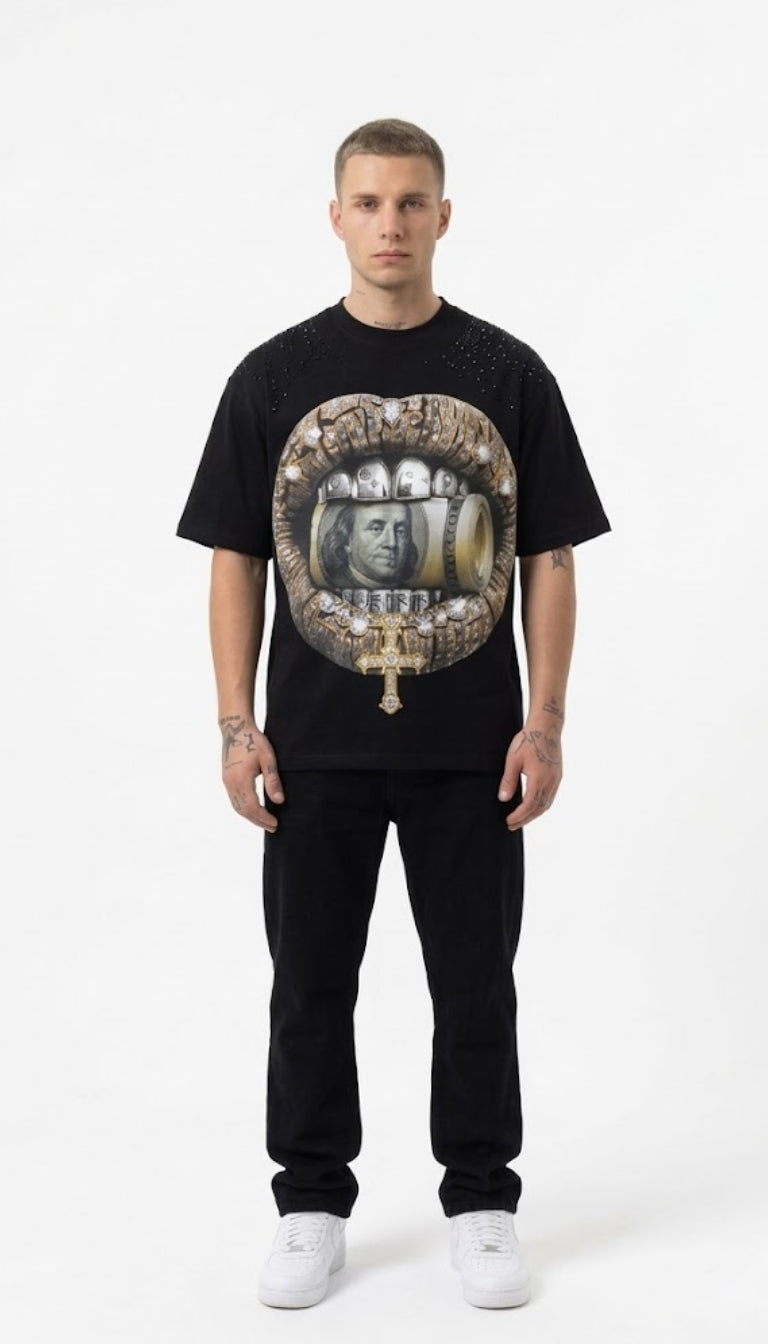T-Shirt Dollar Lips