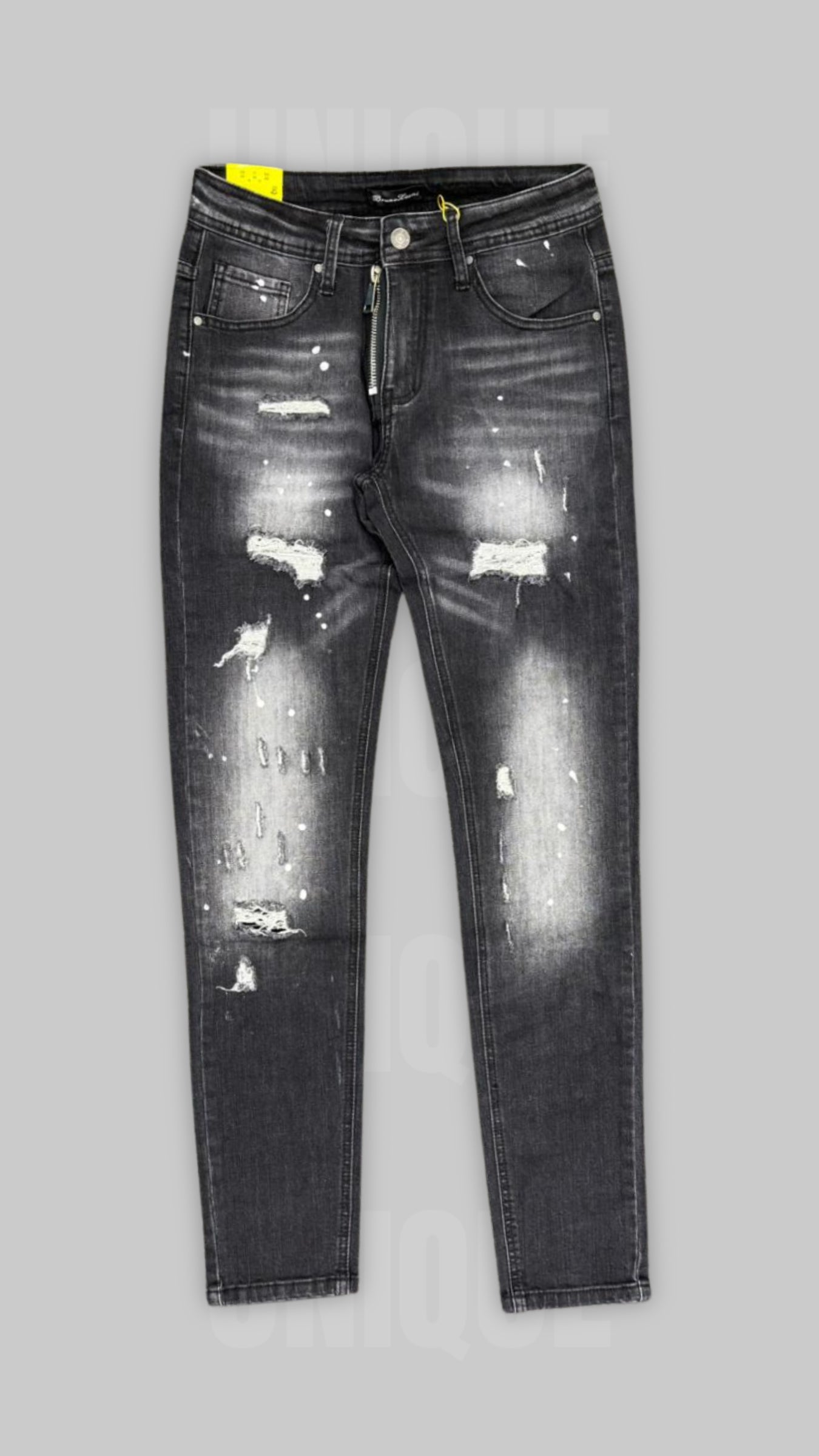JEANS SKINNY DISTRESSED NERI