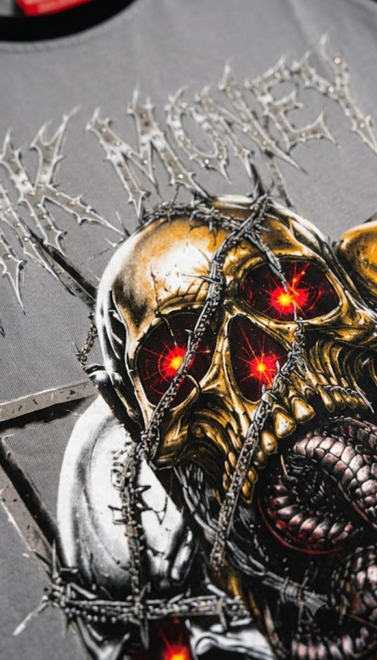 Muscle Tee "BNK Hellfire Skulls"