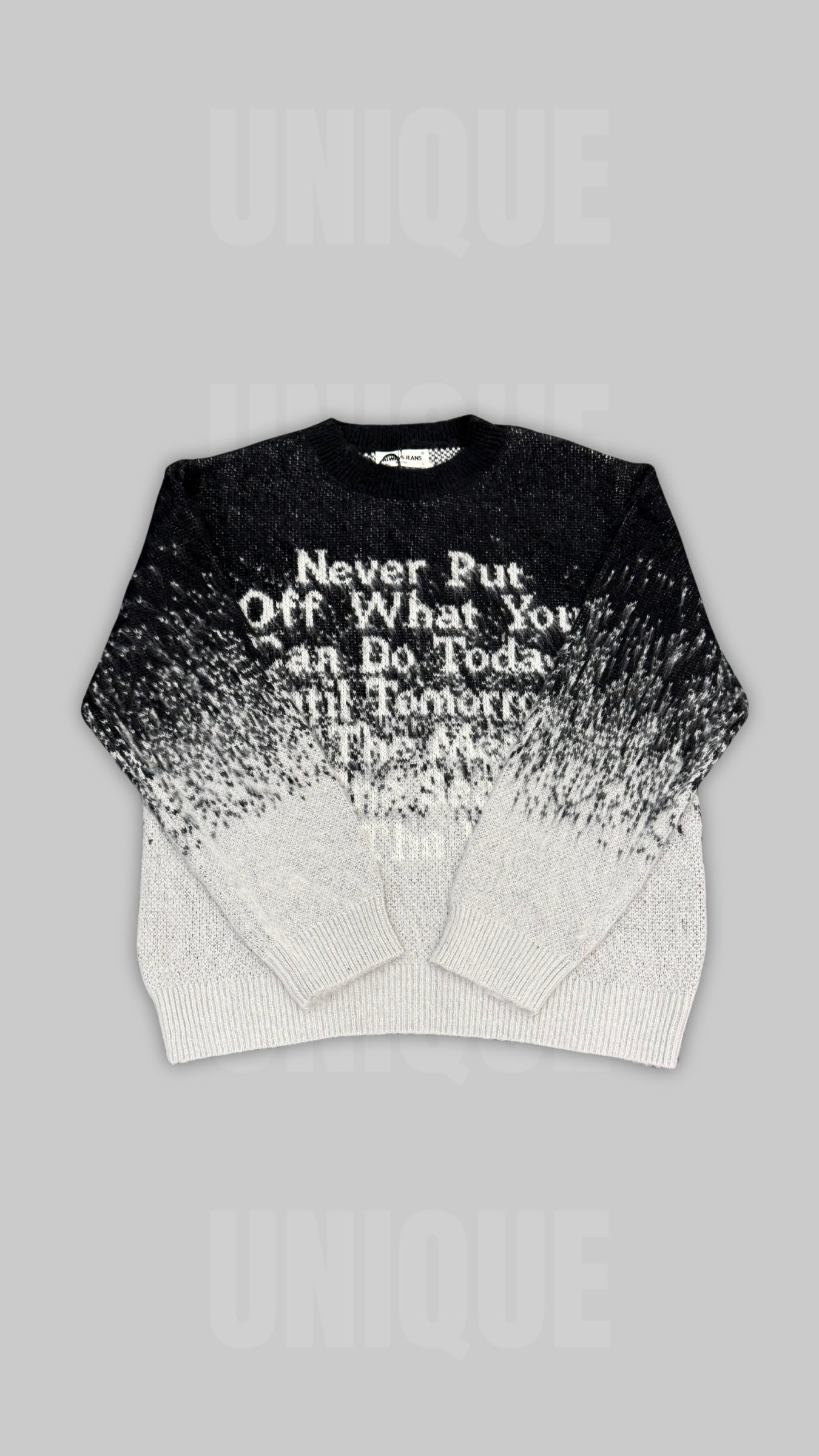 MAGLIONE "NEVER PUT"