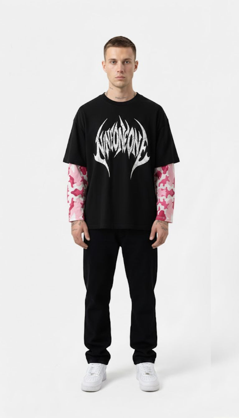 Long-Sleeve Double Camo