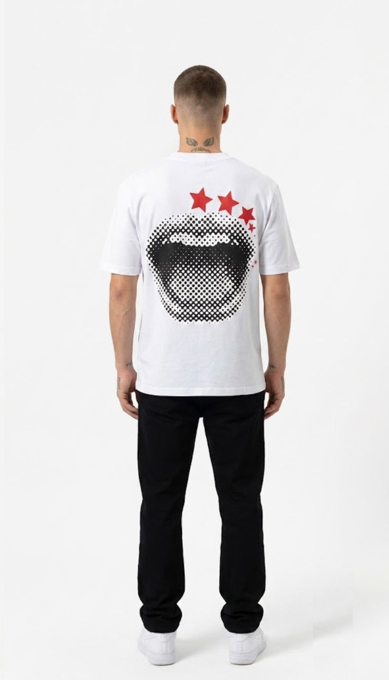 T-Shirt "Halftone Lips"