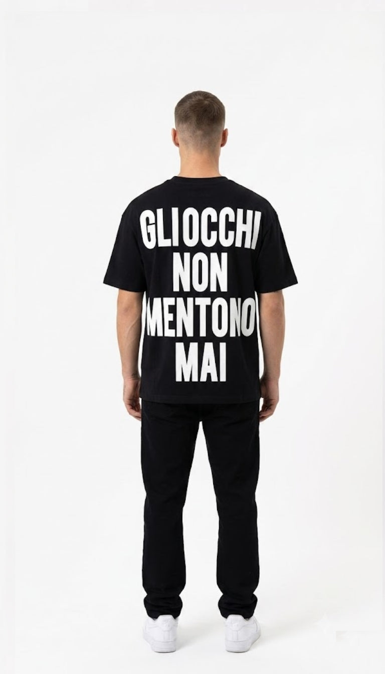 T-Shirt Boxy "Gli Occhi"