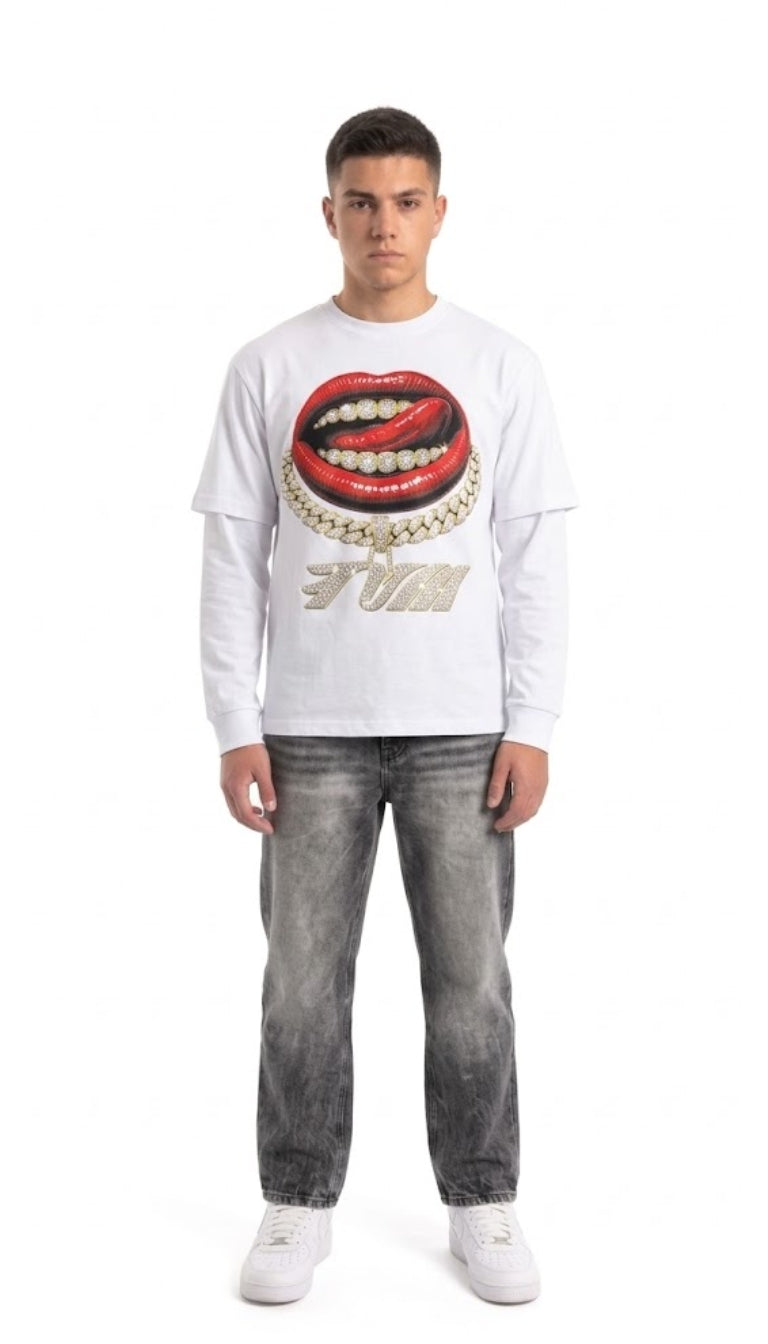 Longsleeve "Bocca Gioiello"