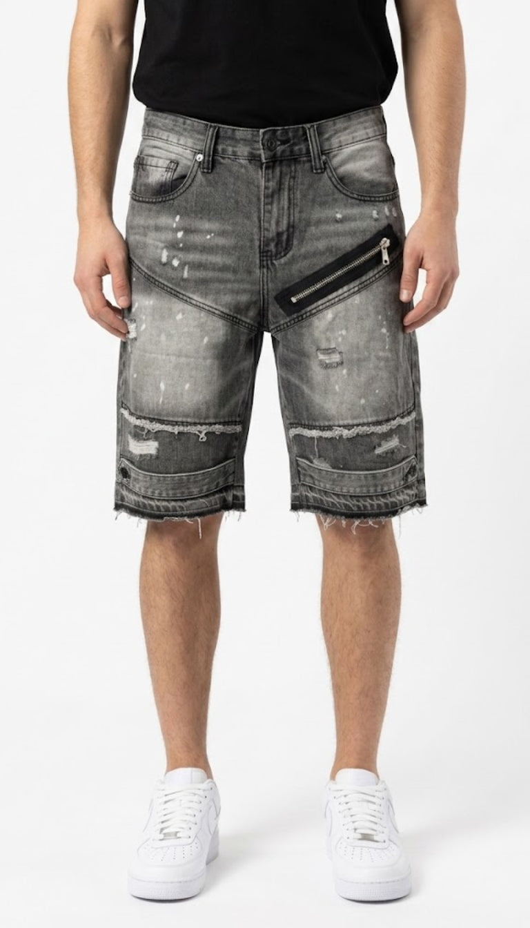 Short "Zip & Raw"