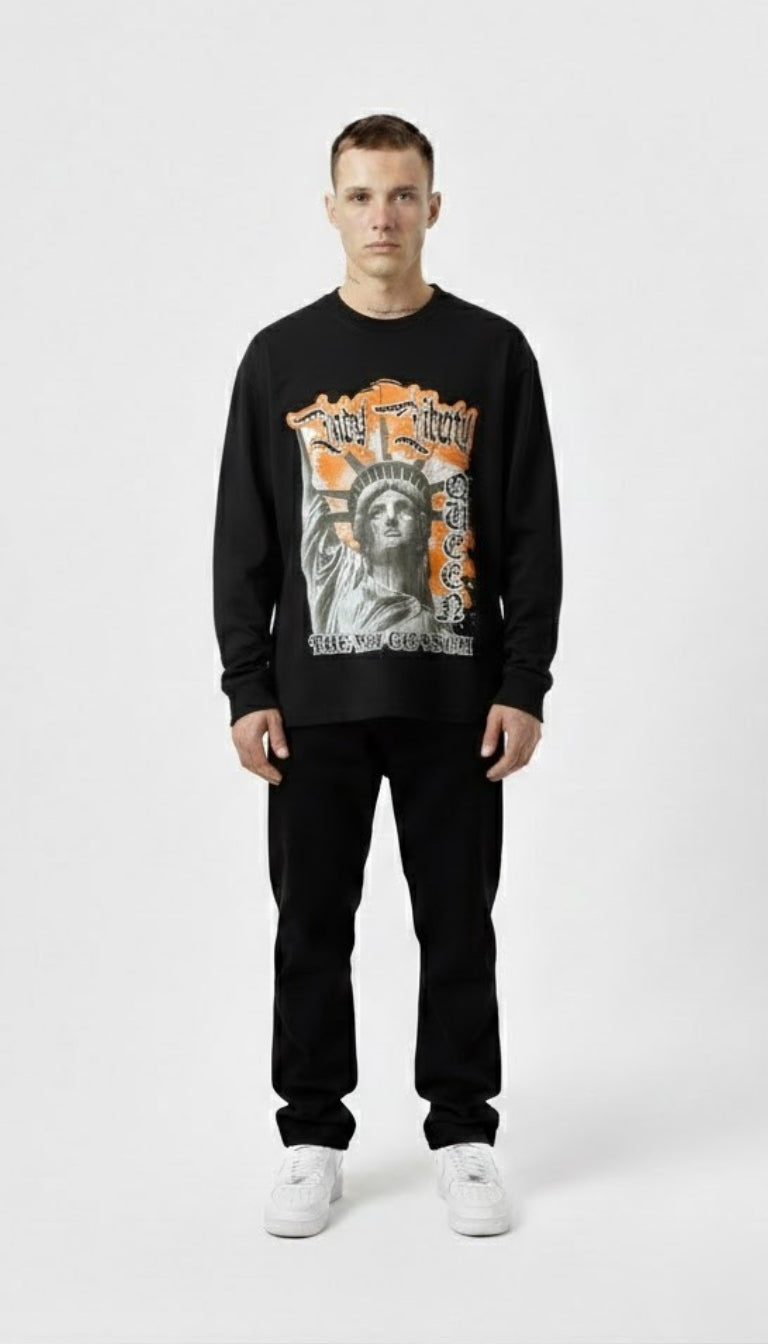 Longsleeve "Lady Liberty"