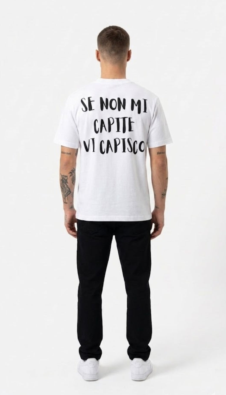 T-Shirt Boxy "E se non mi capite"