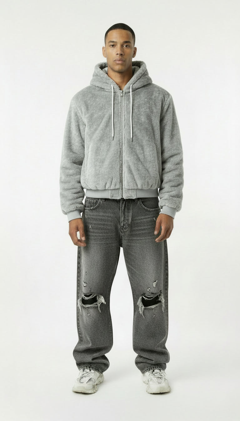 Giacca Pelliccia Reversibile