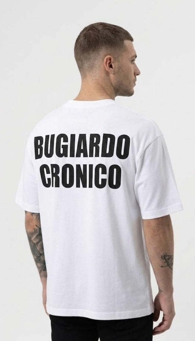 T-Shirt Boxy "Bugiardo Cronico"