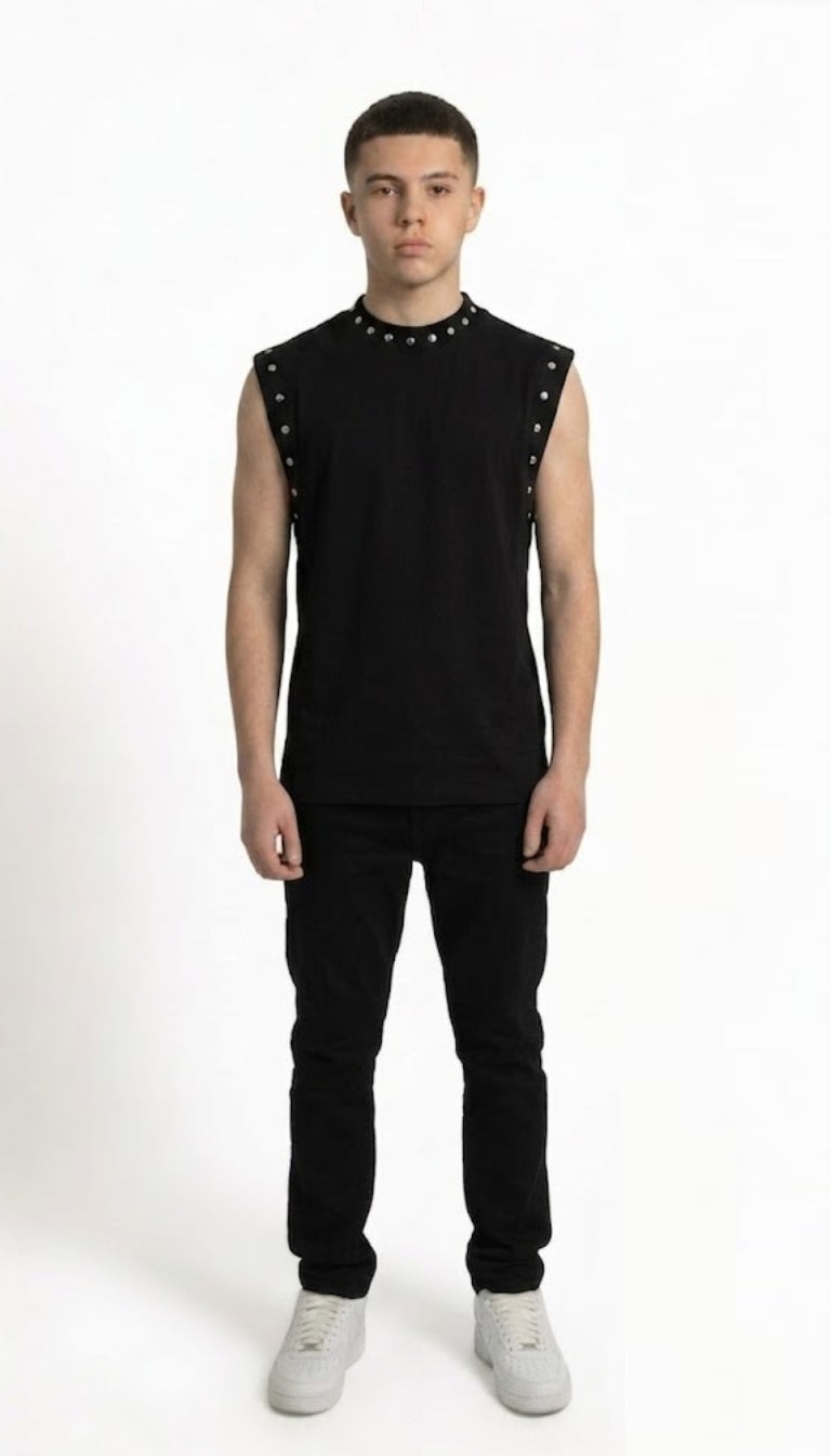 Muscle T-Shirt Bold Border