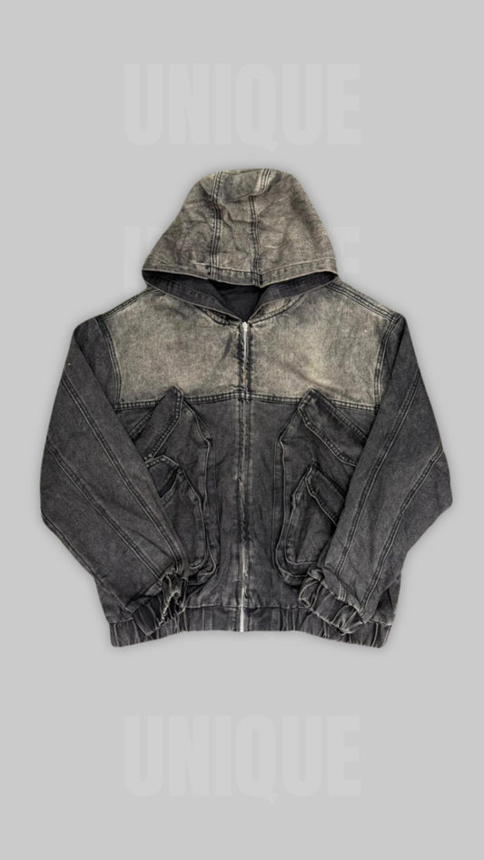 GIACCA GHOST BLACK HOODIE