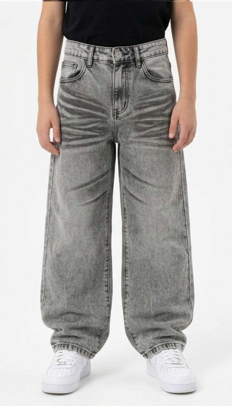 Jeans Baggy Baby Grey