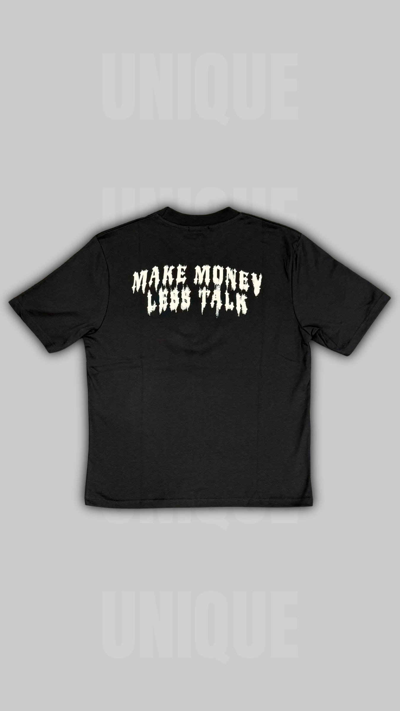 T-SHIRT "MAKE MONEY LESS TALK"