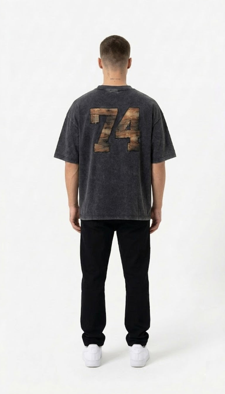 T-shirt "74" Patchwork