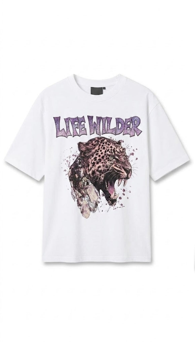 T-Shirt Oversize "Life Wilder"